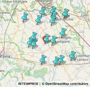 Mappa Via Mora, 27010 Magherno PV, Italia (7.33278)