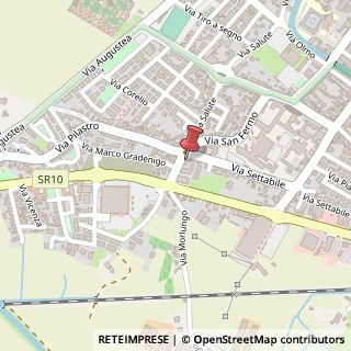 Mappa Via P. Tono, 4a, 35042 Este, Padova (Veneto)