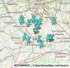 Mappa Via Cassinino, 27010 Borgarello PV, Italia (10.48471)