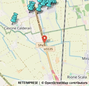 Mappa Via Cassinino, 27010 Borgarello PV, Italia (1.5745)