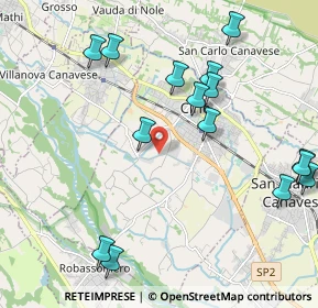 Mappa Localita Patria 5 Anche, 10073 Ciriè TO, Italia (2.42067)