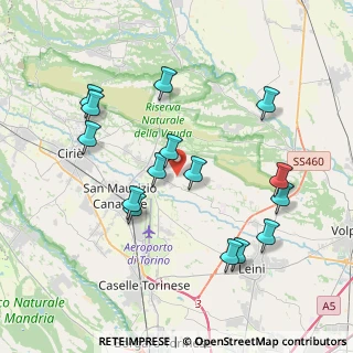 Mappa Via Bruna, 10070 Gerbido TO, Italia (3.97133)