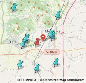 Mappa Via Rampa, 35043 Monselice PD, Italia (4.11)