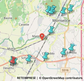 Mappa Via Rampa, 35043 Monselice PD, Italia (2.72538)