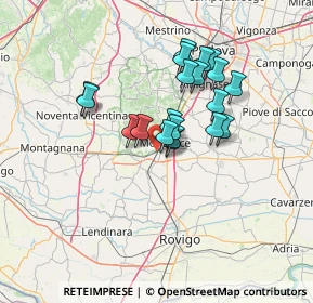Mappa Via Rampa, 35043 Monselice PD, Italia (10.5965)
