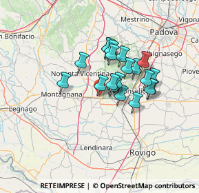 Mappa Via Altura, 35045 Ospedaletto Euganeo PD, Italia (10.07)