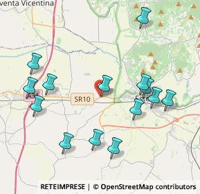 Mappa Via Altura, 35045 Ospedaletto Euganeo PD, Italia (4.33571)