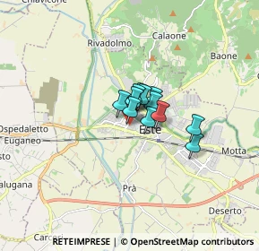 Mappa Via Piave, 35042 Este PD, Italia (0.72083)