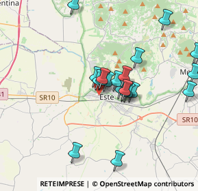 Mappa Via Piave, 35042 Este PD, Italia (3.3185)