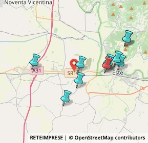 Mappa Via aldo Rossi, 35045 Padova PD, Italia (3.74364)