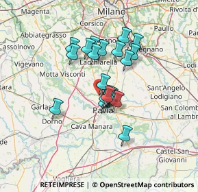 Mappa Via Cassinino, 27100 Cassinino PV, Italia (10.3295)