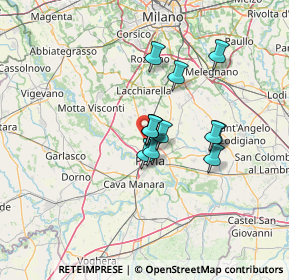 Mappa Via Cassinino, 27100 Cassinino PV, Italia (9.3425)