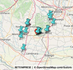 Mappa Via Settabile, 35042 Este PD, Italia (9.46)