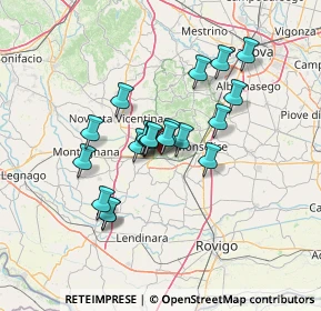 Mappa Via Settabile, 35042 Este PD, Italia (10.469)