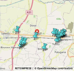 Mappa Via Antonio Gramsci, 35045 Ospedaletto Euganeo PD, Italia (2.116)