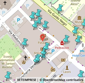 Mappa Piazza Trieste, 35042 Este PD, Italia (0.08)