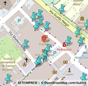 Mappa Via Camillo Benso Conte di Cavour, 35042 Este PD, Italia (0.08)