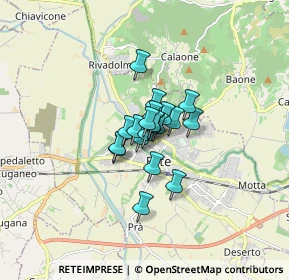 Mappa Via Camillo Benso Conte di Cavour, 35042 Este PD, Italia (0.7655)