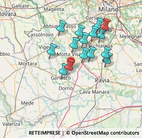 Mappa Via delle Querce, 27026 Garlasco PV, Italia (11.91267)