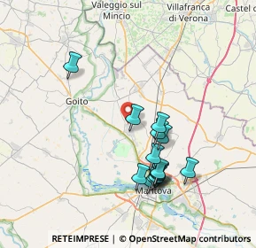 Mappa 46045 Marmirolo MN, Italia (7.08286)