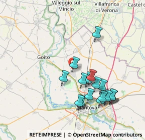 Mappa 46045 Marmirolo MN, Italia (7.60824)