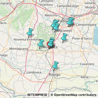 Mappa Centro Commerciale Airone, 35043 Monselice PD, Italia (11.04083)