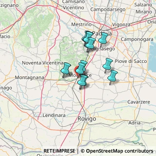 Mappa Centro Commerciale Airone, 35043 Monselice PD, Italia (9.88133)