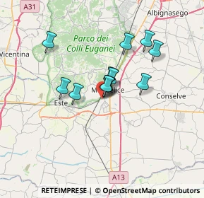 Mappa Centro Commerciale Airone, 35043 Monselice PD, Italia (4.85333)