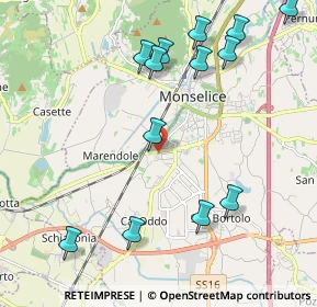 Mappa Centro Commerciale Airone, 35043 Monselice PD, Italia (2.40538)