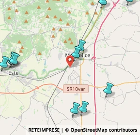 Mappa Centro Commerciale Airone, 35043 Monselice PD, Italia (5.72091)