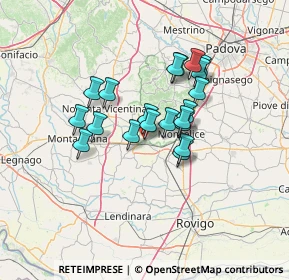 Mappa Via Calle della Musica, 35042 Este PD, Italia (10.2145)