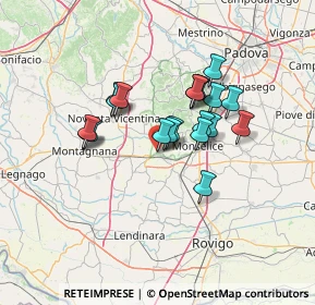 Mappa Via Calle della Musica, 35042 Este PD, Italia (10.527)