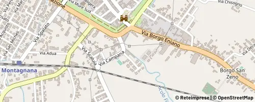 Mappa Montagnana
