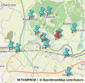 Mappa Via Vigo di Torre, 35042 Este PD, Italia (2.01769)