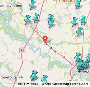 Mappa Viale Monsignor Cesare Angelini, 27020 Torre D'isola PV, Italia (6.2465)