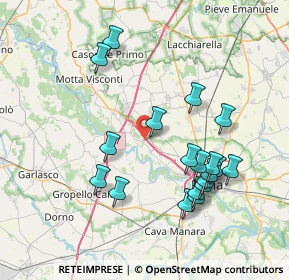 Mappa 27020 Casottole PV, Italia (7.77789)