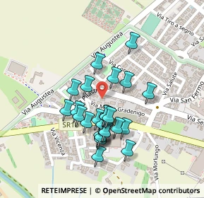 Mappa Via Pilastro, 35042 Este PD, Italia (0.17778)