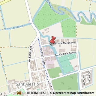 Mappa Via delle Margherite, 19, 27016 Sant'Alessio con Vialone, Pavia (Lombardia)