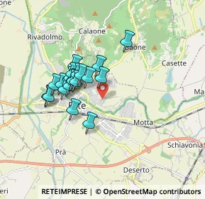 Mappa Via Ezio Franceschini, 35042 Este PD, Italia (1.403)