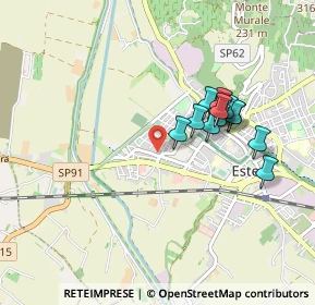 Mappa Via Tono Pietro, 35042 Este PD, Italia (0.78462)