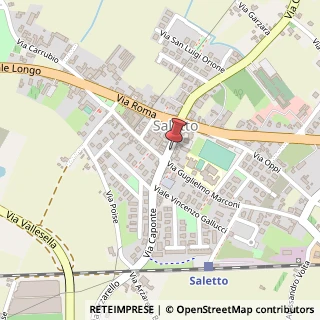 Mappa Via XX Settembre, 11, 35046 Saletto, Padova (Veneto)