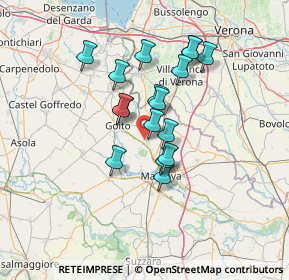 Mappa Via Tagliamento, 46045 Marmirolo MN, Italia (10.79353)