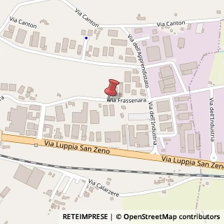 Mappa Via Frassenara, 24, 35044 Montagnana, Padova (Veneto)
