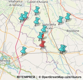 Mappa Via Molino, 37060 Sorgà VR, Italia (7.44583)