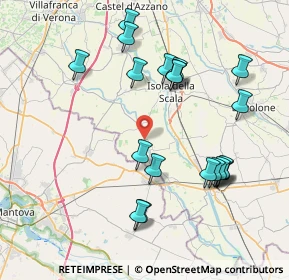 Mappa Via Molino, 37060 Sorgà VR, Italia (8.2165)