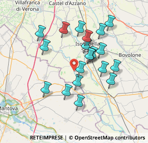 Mappa Via Molino, 37060 Sorgà VR, Italia (6.4255)