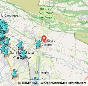 Mappa Via Teppi, 10070 San Francesco Al Campo TO, Italia (3.37)