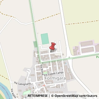 Mappa Via Martiri del Terrorismo, 13, 26020 Formigara, Cremona (Lombardia)