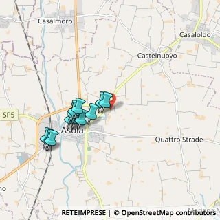 Mappa Via Pieve Cadelora, 46041 Asola MN, Italia (1.70538)