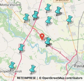 Mappa Via Giuseppe Garibaldi, 27020 Torre D'isola PV, Italia (4.55846)